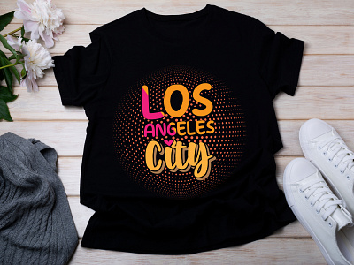 Los Angeles branding design graphic design illustration logo motion graphics t shirt vector