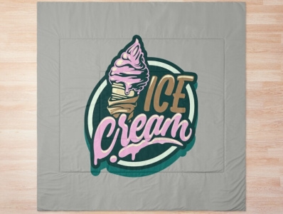 Ice Cream branding design graphic design illustration logo motion graphics t shirt vector