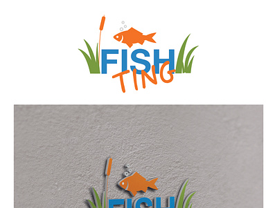 Logo for summer kids club "Fish ting"
