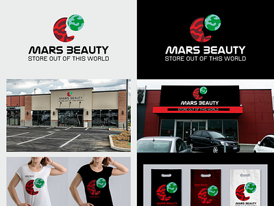 Logo for store "MARS BEAUTY" in USA