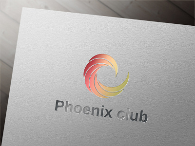 Phoenix club ai branding design icon illustration logo typography vector