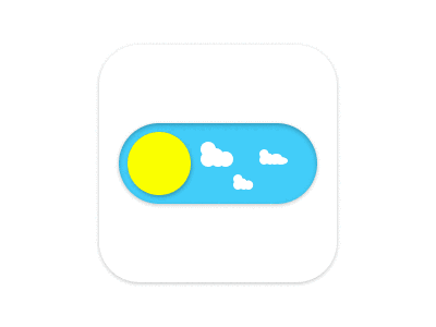 Daily UI 015 On/Off Switch app ui