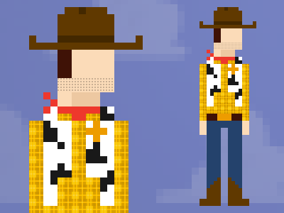 Exploring the Western 8 bit disney eightbit pixar toy story