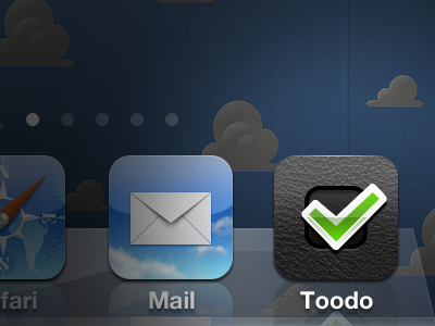 Toodo App Icon icon iphone todo