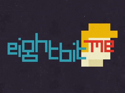EightBit.Me Logo / Color Palette 8 bit eight bit me logo