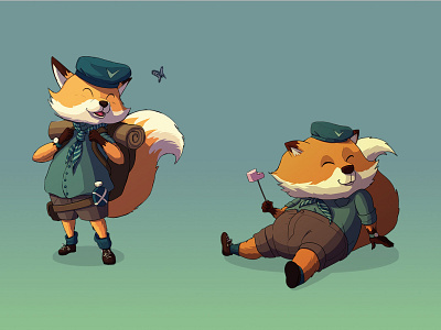 Fox scouts characters