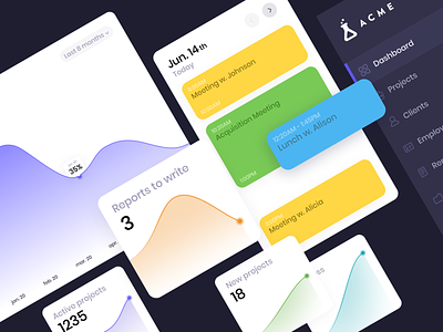 Dashboard and Icon Design Exploration app chart dashboard design digital experiment icon interface ui