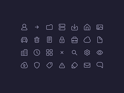 Iconset design icon icon set ui