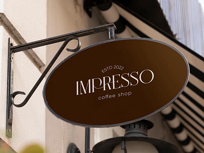 Logo design for a coffee shop in Kiev