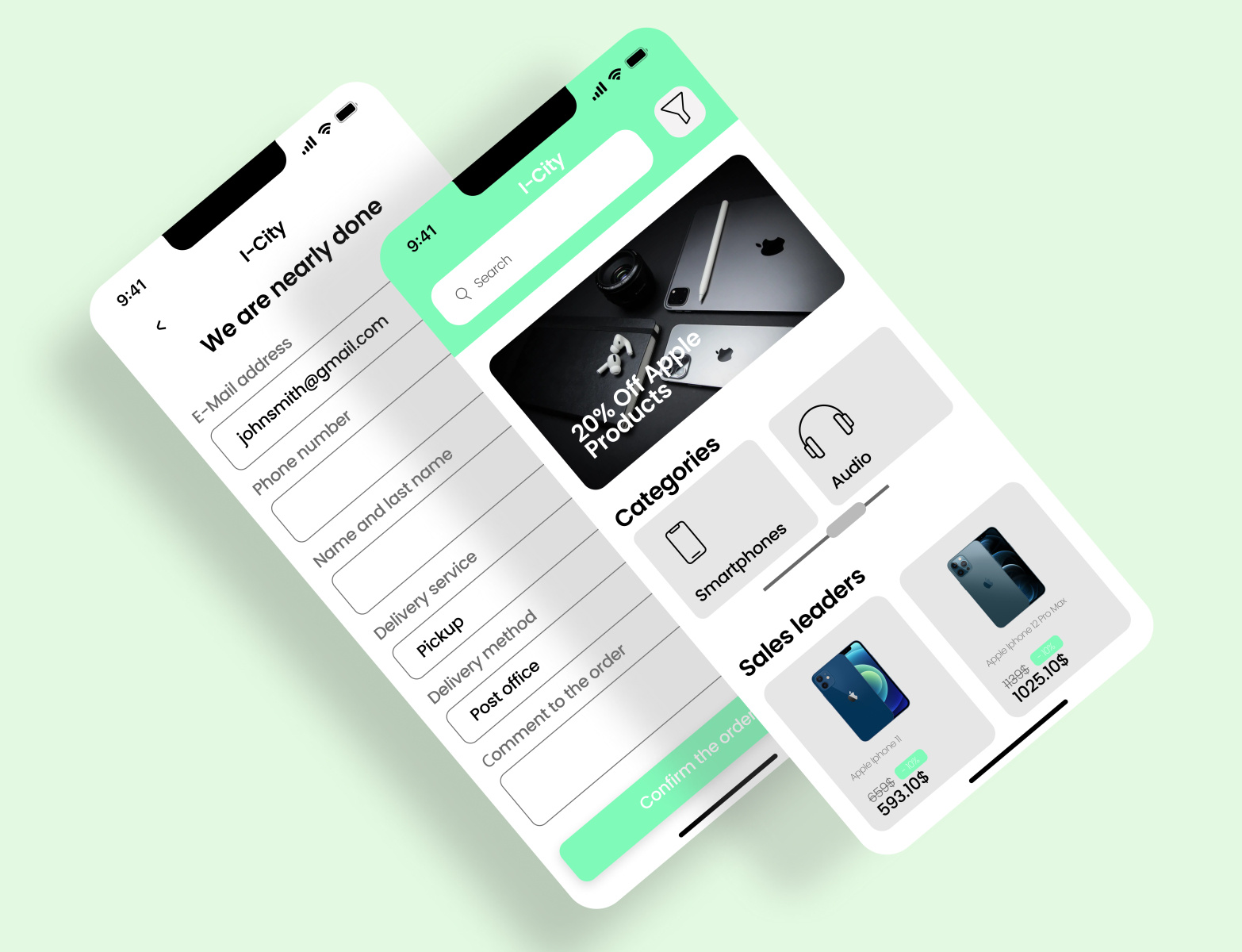 UI/UX Design for Mobile Store Part 2 by Daria Savchuk on Dribbble