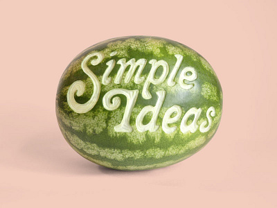 "Simple Ideas" - Type Treatment for MIAD