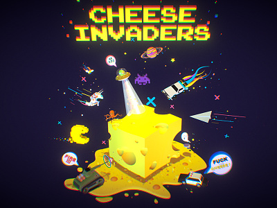RATOLAS Deck - Cheese Invader cheese deck final invaders ratolas shot space