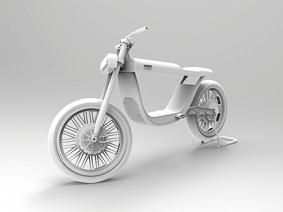 Concept modular electric bike.