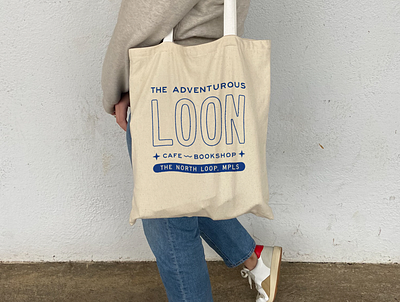 Loon Tote branding