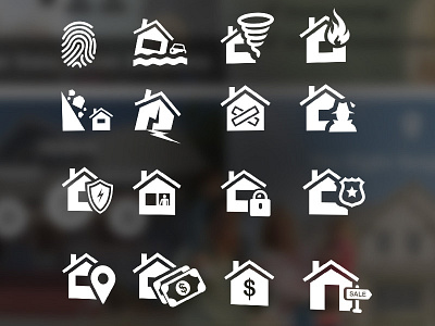 Protect Your Home Icons