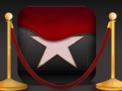 Redcarpet app hollywood icon ios ipad iphone red redcarpet star vip