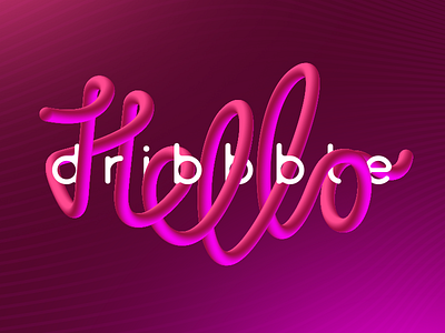 Hello dribbble!