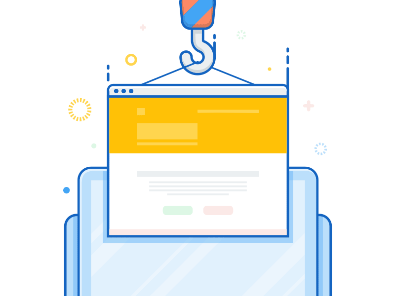 Illustration for the service center landing page