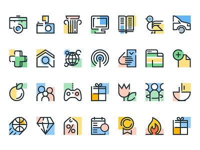 Category icons