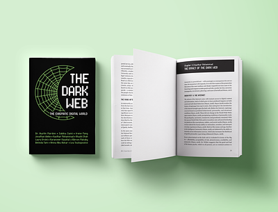 The Dark Web: The Enigmatic Digital World book book cover book design design graphic design illustration