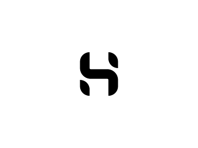 HS Monogram Logo h letter logo h logo hidden meaning logo hidden message hs logo icon logo minimalist logo modern logo negative space pictorial mark s letter logo s logo simple logo
