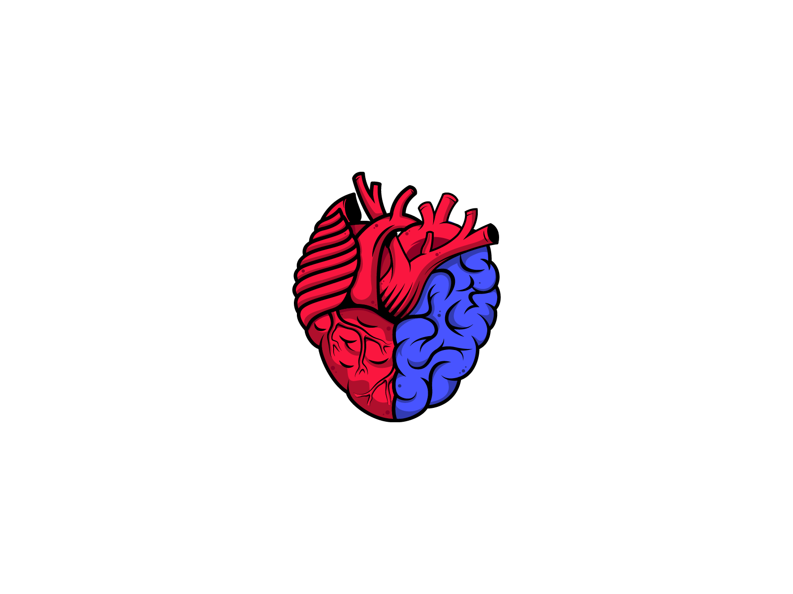 Heart And Brain Logo By Ery Prihananto On Dribbble 5153