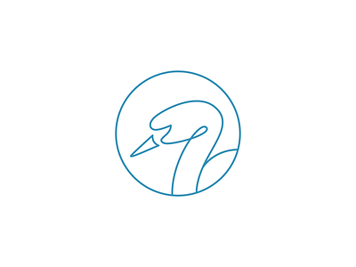 Swan Logo animal logo duck line duck logo goose line goose logo goose vector icon logo minimalist logo modern logo outline pictorial mark simple logo swan icon swan logo