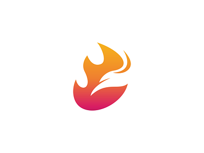 Phoenix Logo bird logo eagle logo fire bird logo fire icon fire logo flame logo icon logo modern logo negative space logo phoenix logo pictorial mark simple logo