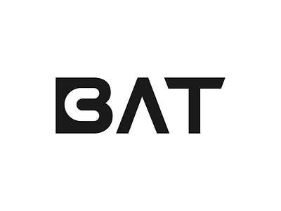 BAT CAT Logo Concept bat logo cat logo icon logo modern logo negative space logo pictorial mark simple logo