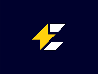 E Energy Logo electric electrical electricity energy logo flashlight icon logo modern logo pictorial mark power logo simple logo thunderbolt thunderstorm