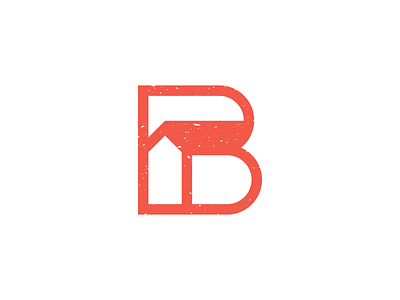 B House Logo b house b logo house icon logo modern logo monogram negative space pictorial mark real estate roof logo simple logo