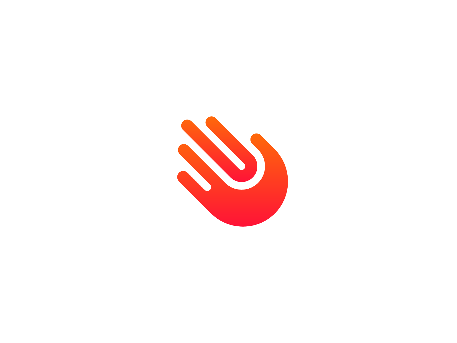 Hand + Meteor Logo by Ery Prihananto on Dribbble
