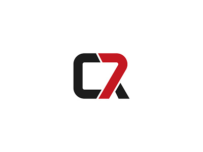 CR7 Logo Concept 7 logo cr7 cr7 logo cristiano ronaldo football icon logo modern logo negative space pictorial mark ronaldo simple logo soccer