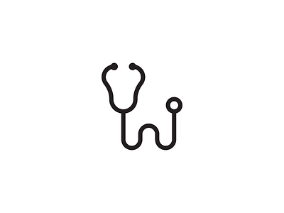 Dogter Logo doctor dog logo medical stethoscope