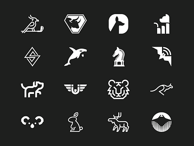 Logo Folio 2019 - Part 10 animal logo bat logo bird logo bull logo dog logo eagle logo flying fish hidden message horse logo icon kangaroo logo koala logo logo modern logo negative space pictorial mark rabbit logo simple logo tiger logo whale logo