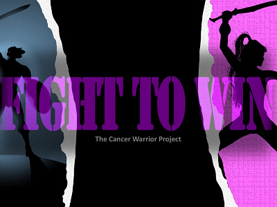 Cancer Warrior - Torn Edition branding bryanlong cancer cancerwarrior design graphic design icon logo support