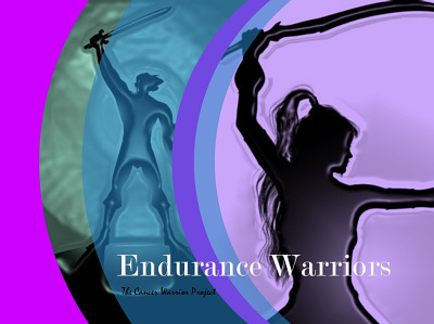 Endurance Warriors branding bryanlong business cancer design fundraising graphic design health icon lifestyle logo