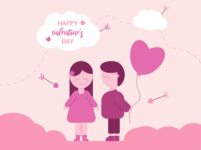 Valentine's day adobe illustrator boyfriend dating design girl graphic design illustration love packaging presents valentines day