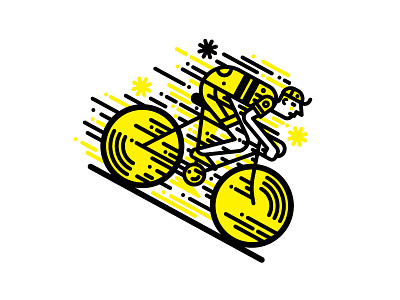 The Cyclist bikes character design cycling fixie bikes illustration racers racing bikes t shirt design vector vector illustration