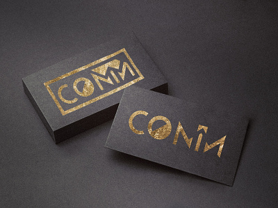 CONIN (Branding for All Female accounting Real estate agency ) branding business card design graphic design illustration logo mockup photoshop