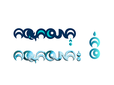 AQUALUNA. Draft proposal for Mexican earings startup business. branding design graphic design illustration logo turquoise vector