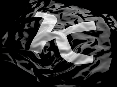 Letter K cinema4d design graphic design lettering