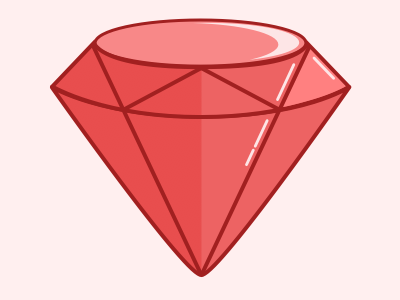 Ruby gem pink red ruby shiny stone