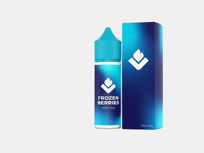 Vapory Shop - Packaging Design brand identity branding e liquid flame logo letter v logo logo logo design logo designer logotype packaging design symbol v logo vape logo vape packaging