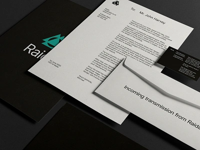 Raida Architects - Corporate Stationery Design architect branding architect identity architect stationery architect visual identity brand identity branding business card business card design corporate identity corporate stationery envelope design letterhead design logo design visual identity