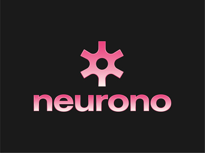 Neurono - Chrome Abstract Logo Design