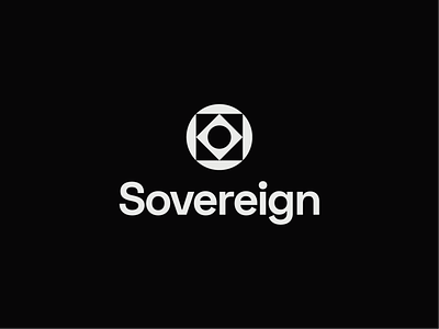 Sovereign - Abstract Circle Coin Logo