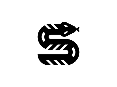 Snake S Logo Design app branding design flat icon icons logo minimal serpent snake symbol vector