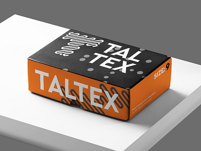 Taltex Packaging - Letter T Logo brand identity branding high tech icon identity letter t logo logotype mark packaging mockup sneaker symbol