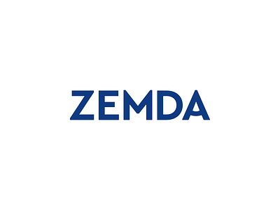 Zemda - Simple Wordmark Logo logo logo design minimal negative space pencil stationery wordmark